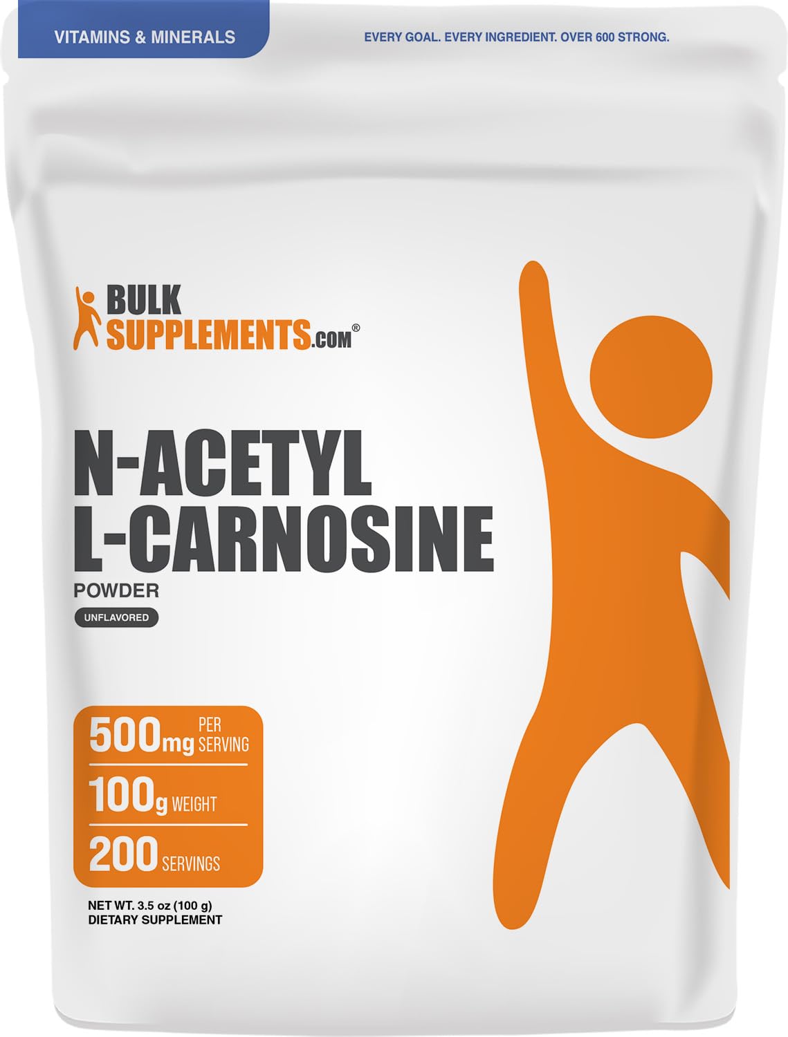 BulkSupplements.com N-Acetyl L-Carnosine Powder - 10g (Pack of 1) — Amazon image 9