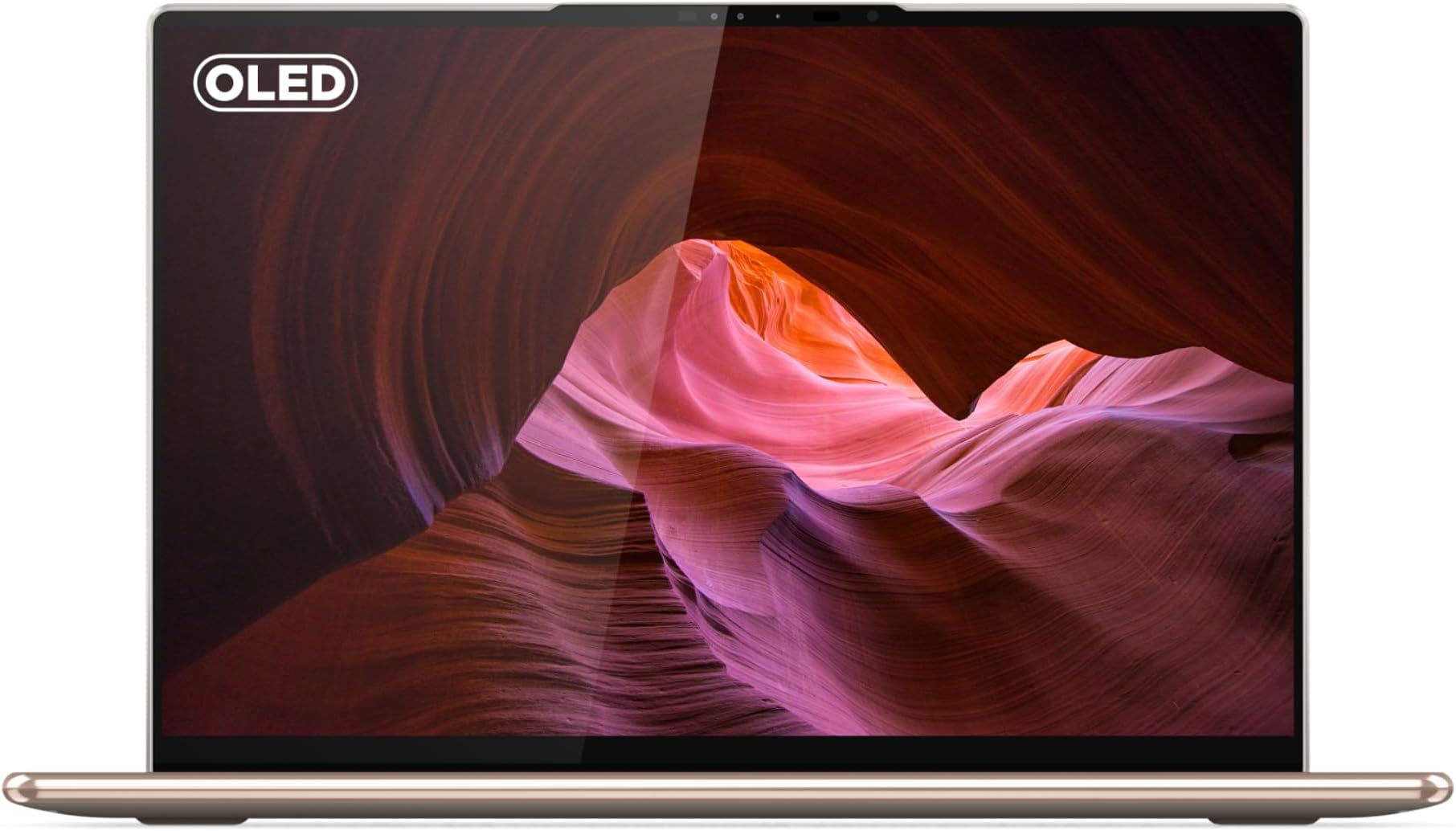 Lenovo Yoga Slim 9 14 inch 2.8K WQHD Laptop Core i7 1280P, 16GB RAM, 1TB SSD, Windows 11 Home Oatmeal, 2 Year Premium Care Included, 82T00040UK, Yoga Slim 9 14IAP7