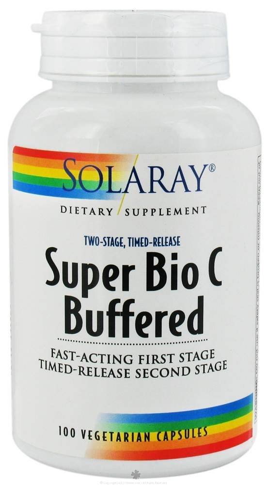 SOLARAY Super Bio Buffered Vitamin C 1000 mg Time Release, 250 VegCaps — Amazon image 9