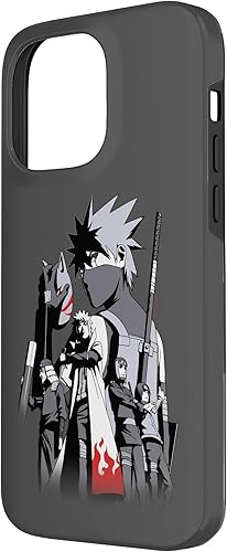 Vista 17 de iPhone 11 Naruto Shippuden Anime con Kakashi Hatake y Team 7 Case