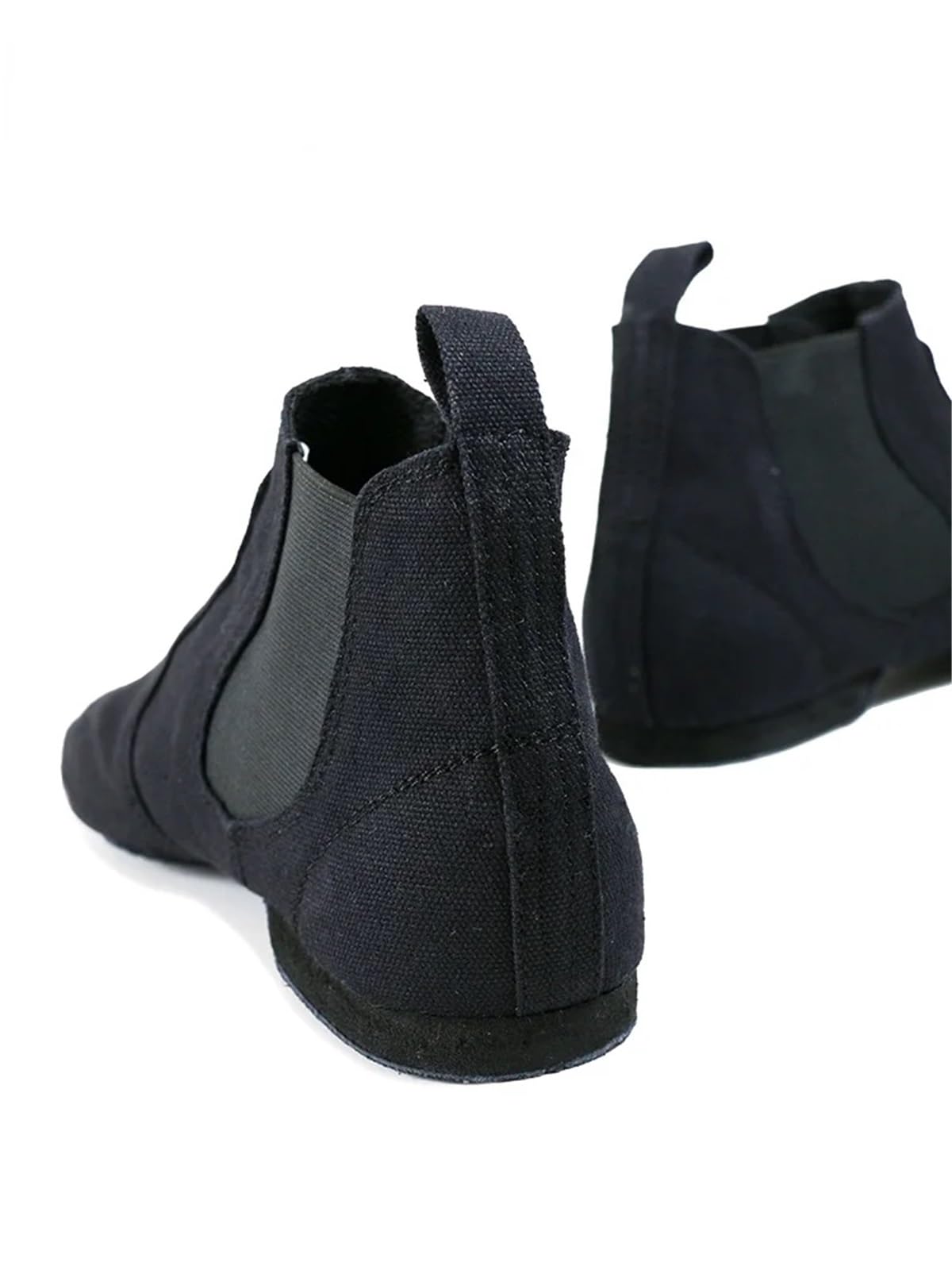 Stivali da Ballo Jazz Slip on in Tessuto Elasticizzato for Donna Uomo Ragazzo Stivaletti for Esercizi Hip-Hop Scarpe Allenamento morbide for Interni Unisex per Spettacoli Teatrali(37)
