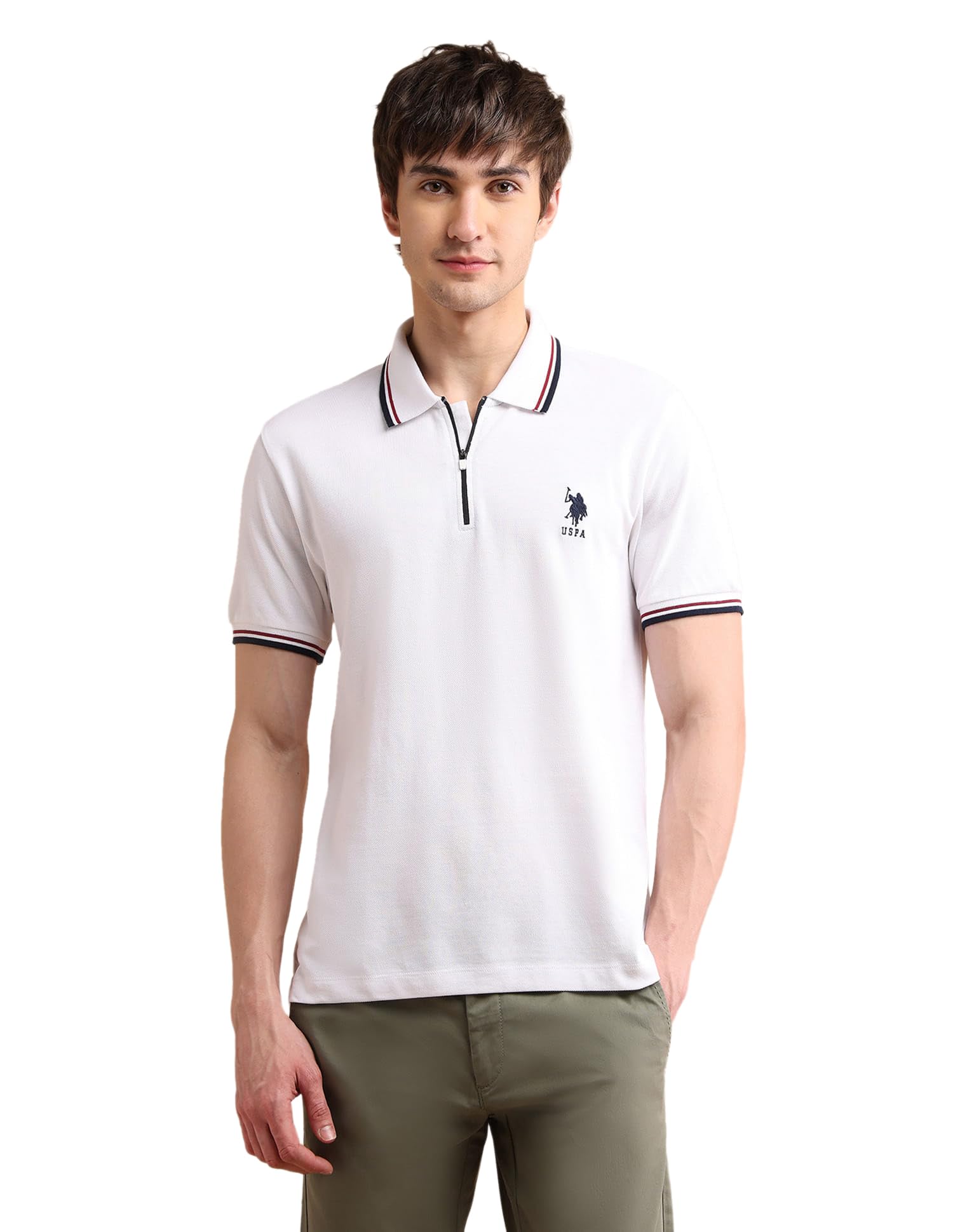 u.s. polo assn. Men's Striped Regular Fit T-Shirt-picture-24