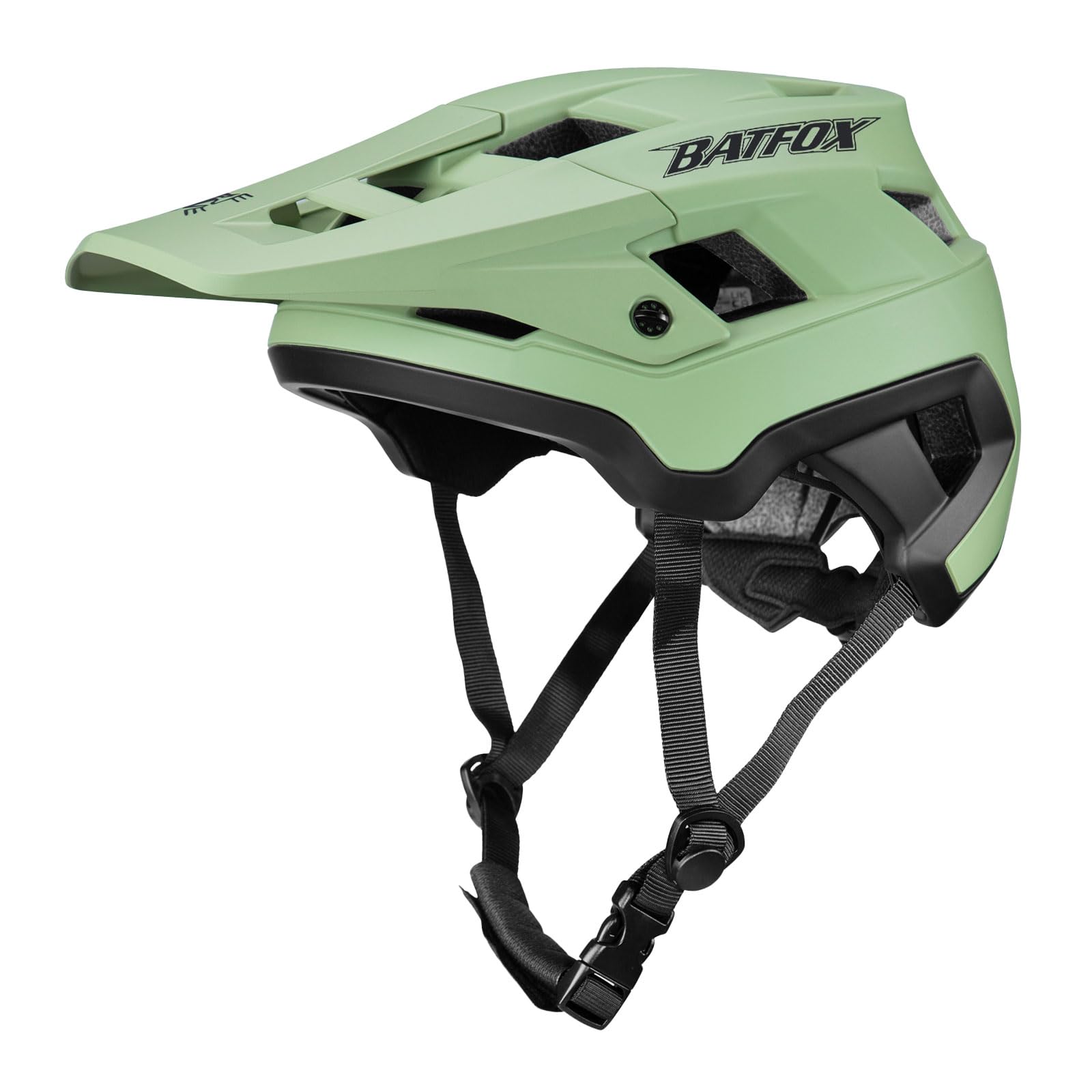 Fahrradhelm Mountainbike Helm Visier Abnehmbar MTB Helme für Herren Damen Erwachsene Jugend