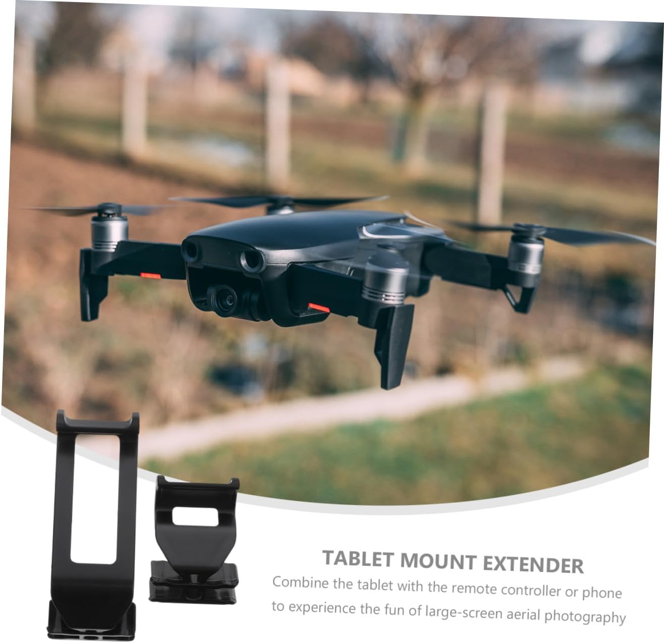 Vaguelly 1set Tablet Stand Holder Extender Phone Bracket for Aerial Photography