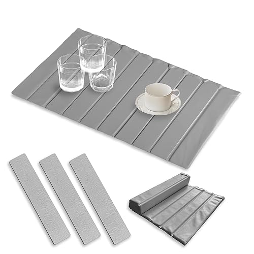 Removable Large Stone Drying Mat for Kitchen & Bathroom -