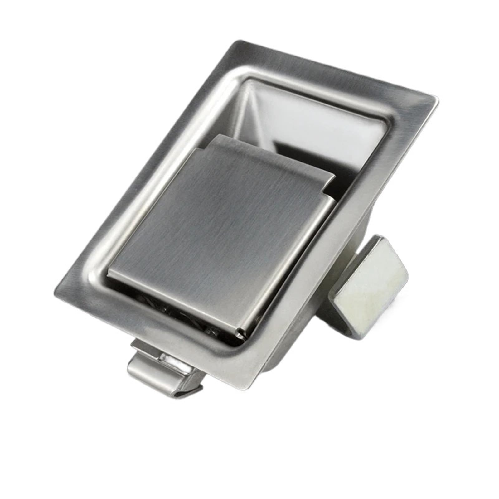 Serrure de panneau sans serrure à traction plate en inox durable