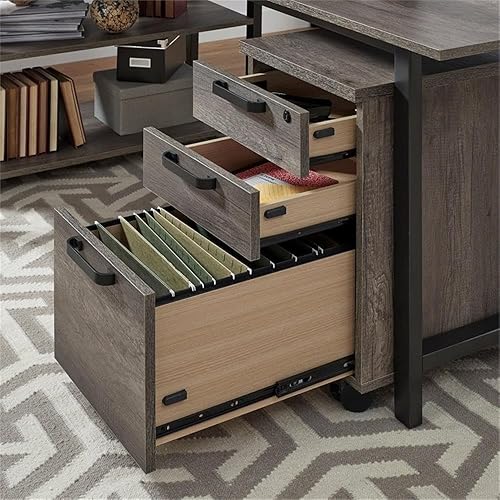Miniatura 5 de Liberty Furniture Industries Archivador Tanners Creek, 16 pulgadas de ancho x 23 pulgadas de profundidad x 25 pulgadas de alto, gris medio