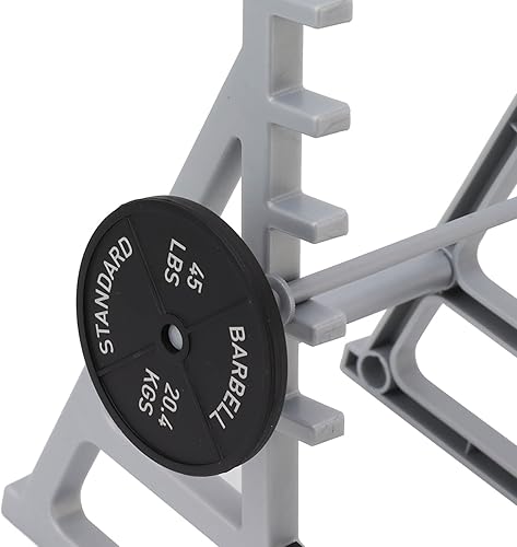 Miniatura 3 de TOPINCN Soporte de exhibición para bolígrafos con pesas y pesas, soporte para bolígrafos para sentadillas, duradero y fácil de usar, organizador de