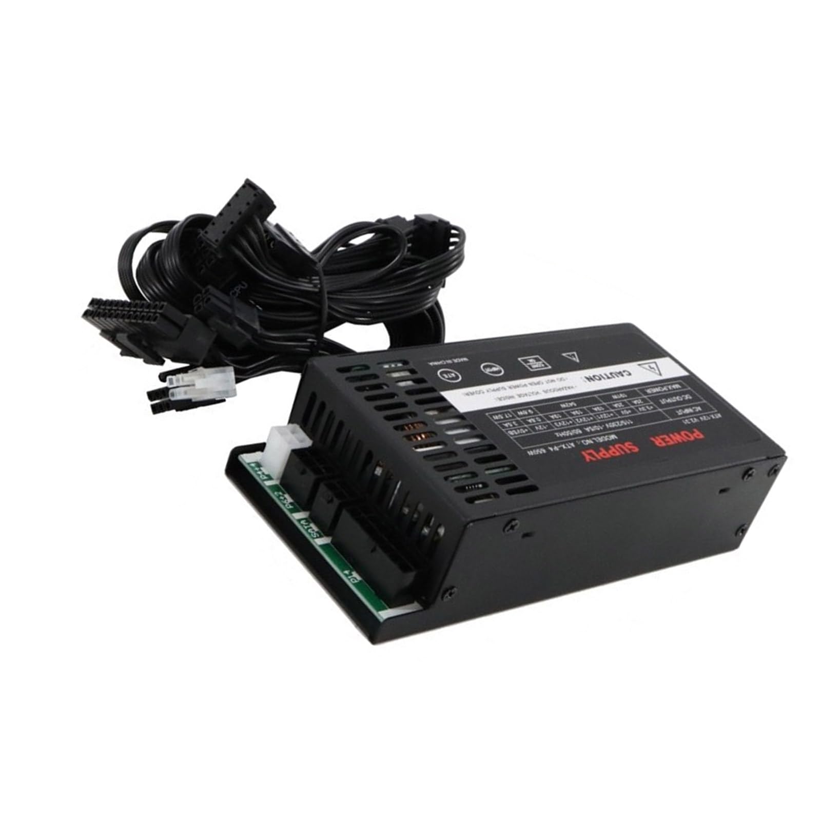 Amazon | MAKASHOW 600W フルモジュラー 1U フレックス ATX PSU PC 