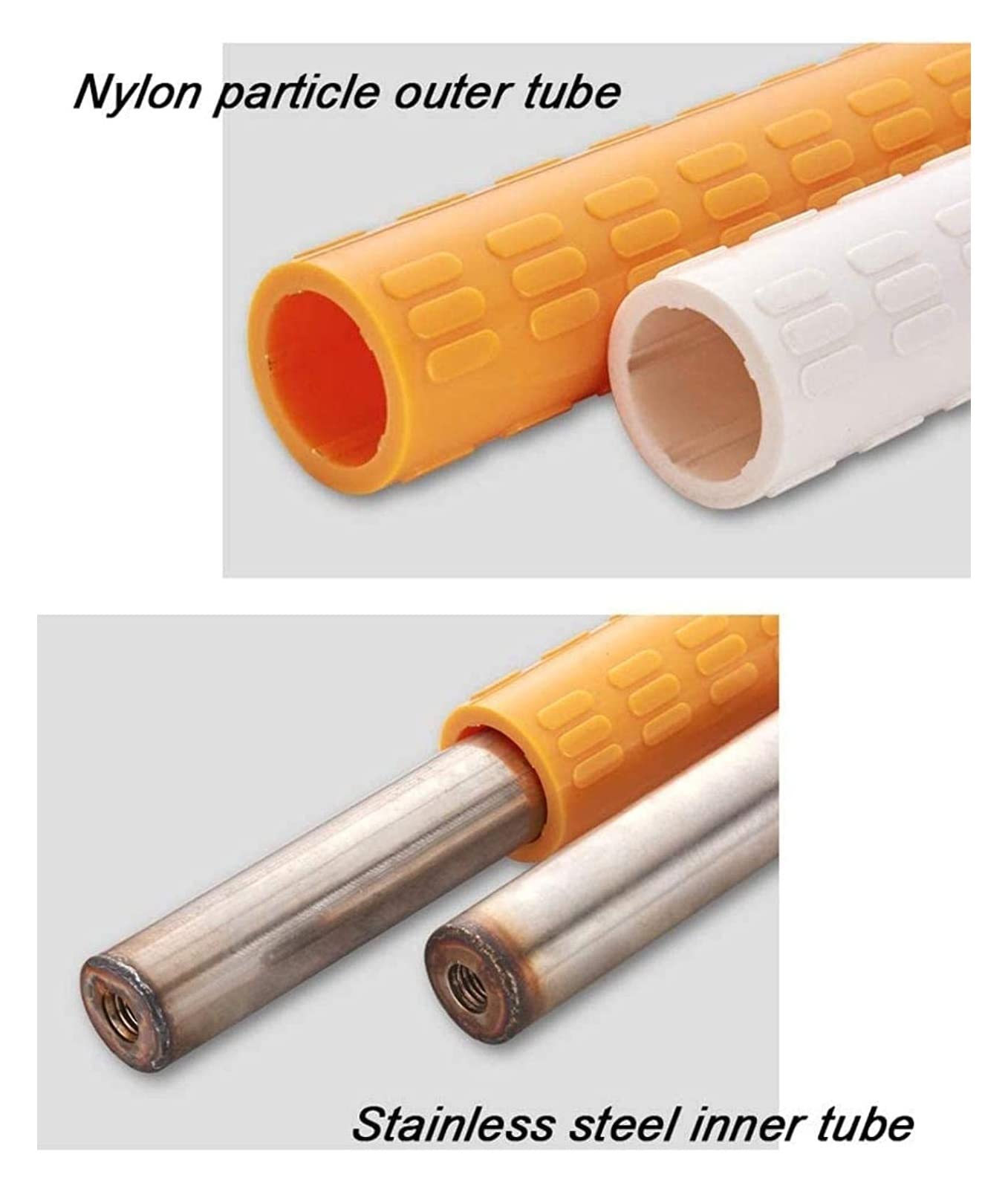 Agarraderas Pasamanos de seguridad for bañera con acabado de nailon antideslizante, pasamanos plegables en forma de U, barra de seguridad abatible for ducha e inodoro.