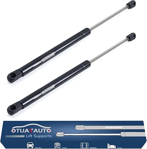 Miniatura 41 de OTUAYAUTO Soporte de gas de 10 pulgadas, soporte de elevación universal de 200N/45 libras, 4058 para cofre de soporte de tapa, caja de herramientas
