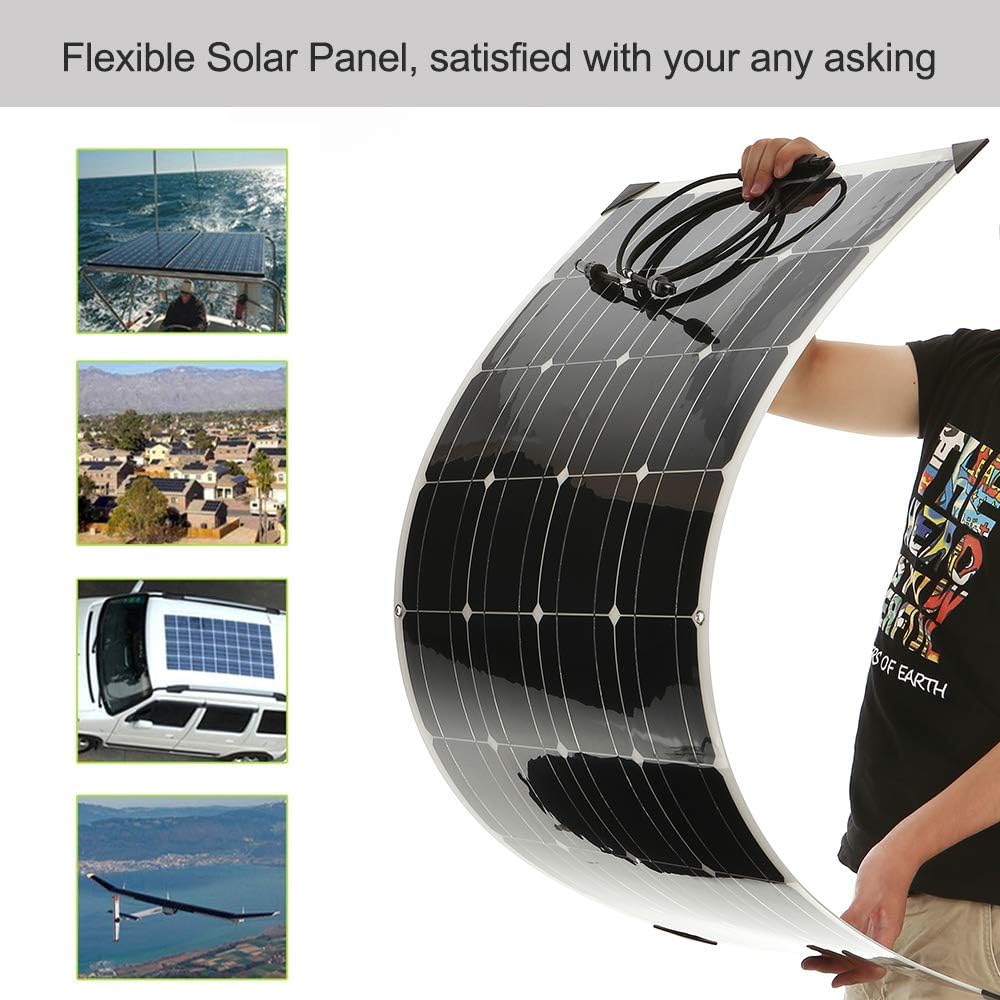 Panel Solar Flexible De 10W - Ligero, Portátil Y Perfecto Para Cargar Tu Móvil En Camping O Senderismo
