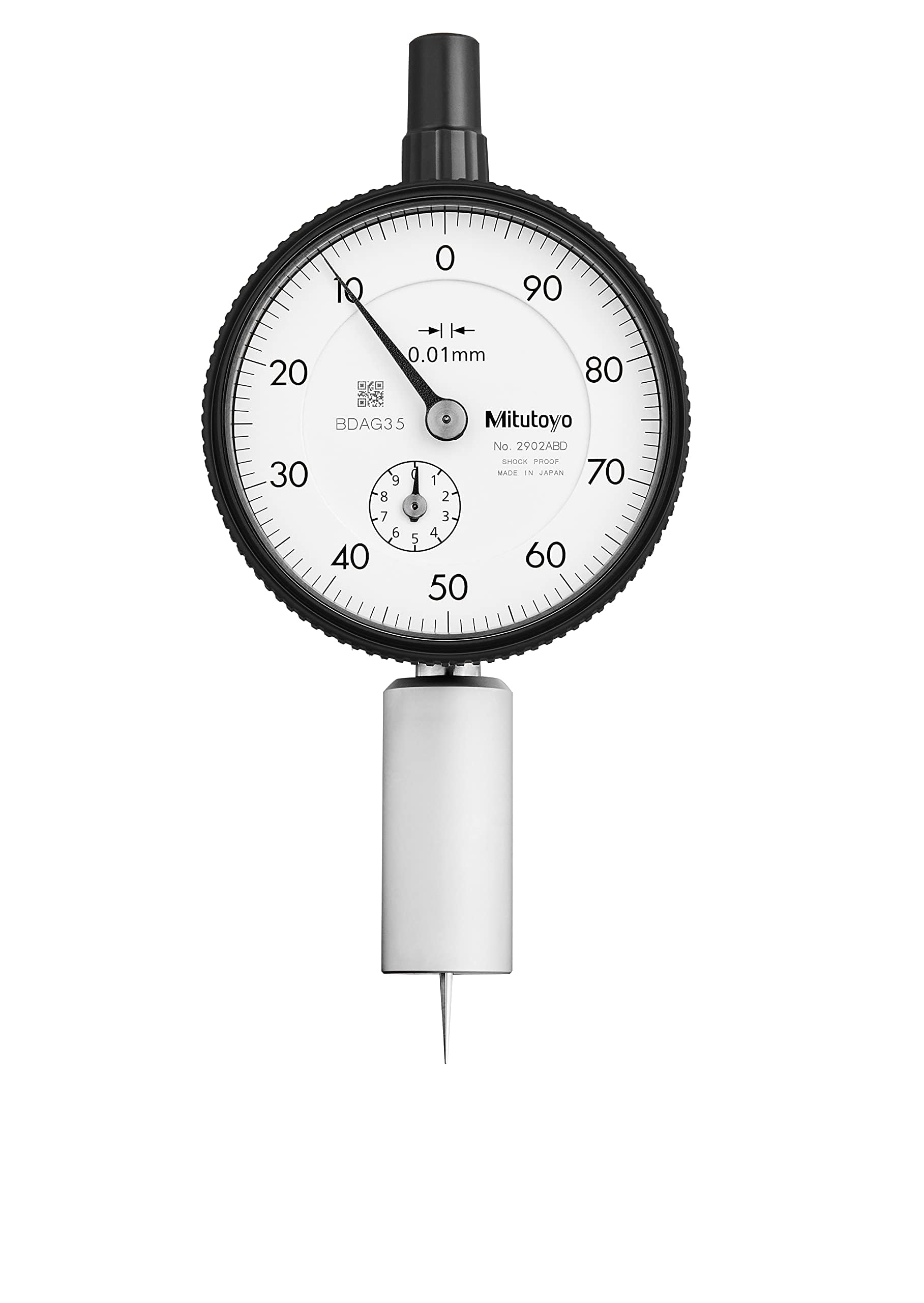 Amazon.co.jp: Mitutoyo 7222A ダイヤル深さゲージ、0-10mm範囲、±15μm 