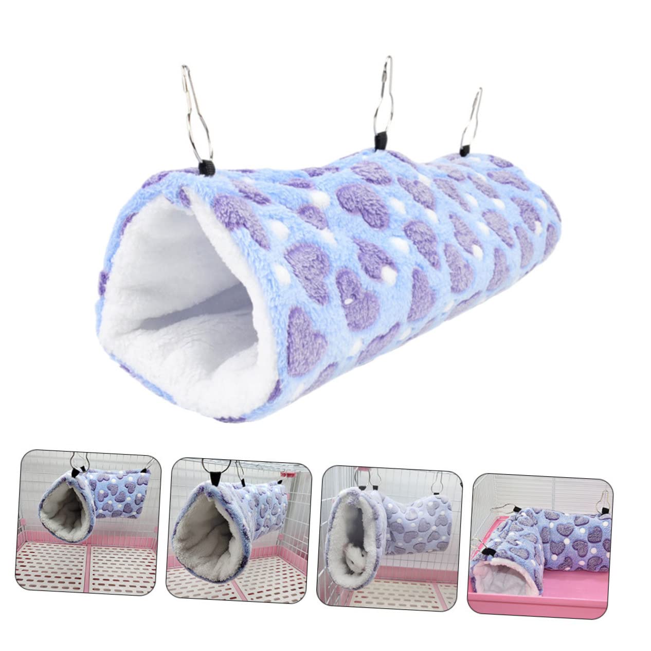 BESPORTBLE 3stücke Pet Warming Hammock Für Hamster Ratten Und Kleine Tiere Atmungsaktive Und Komfortable Hängematte Für Winternächte Und Spielspaß Kreatives Design Für Niedliche