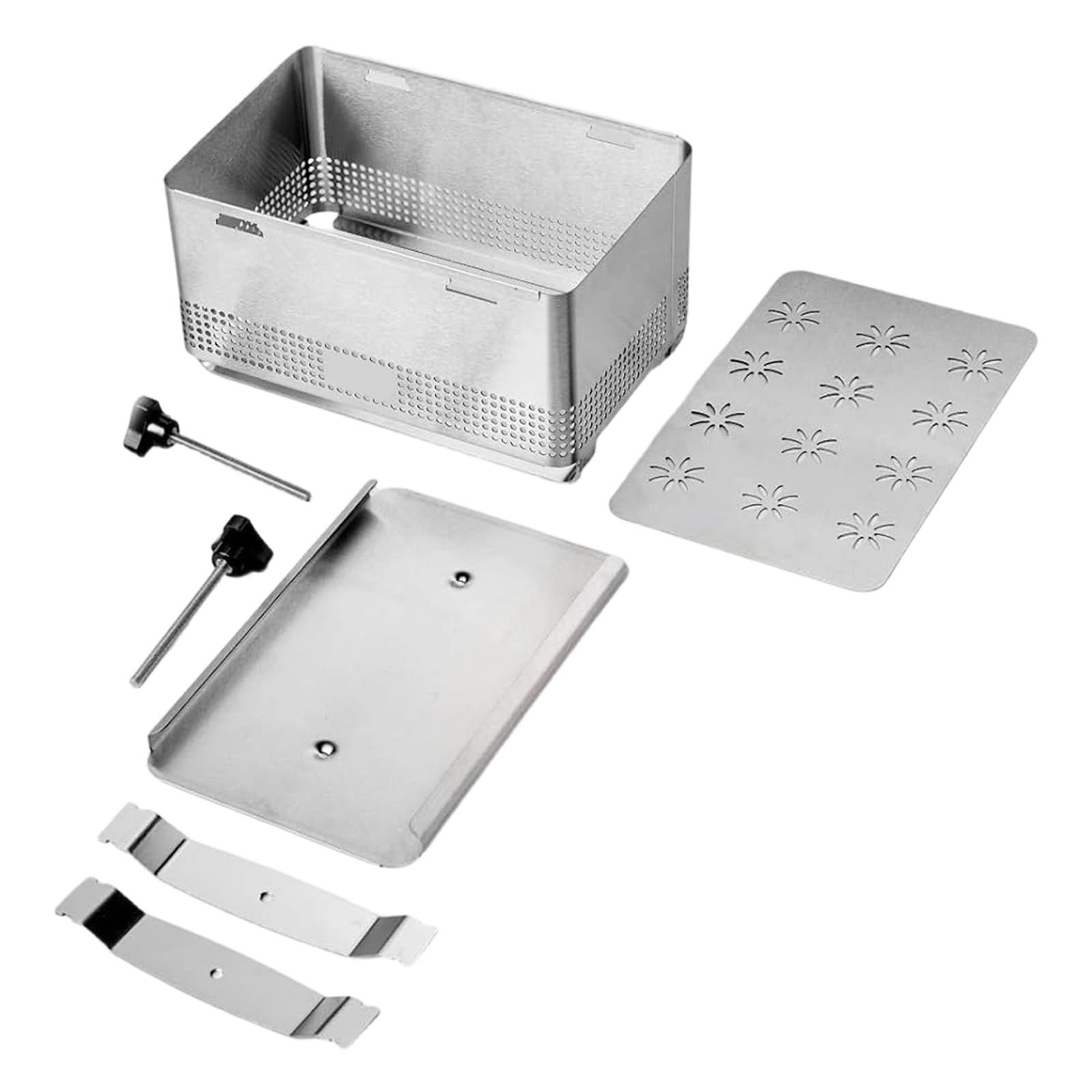 Mekalero Duty 304 Stainless Steel Bean Curd Maker with Dense Drain Holes for Firm Cheese and Yogurt Straining Professional Vegetable Cheese Draining Box
