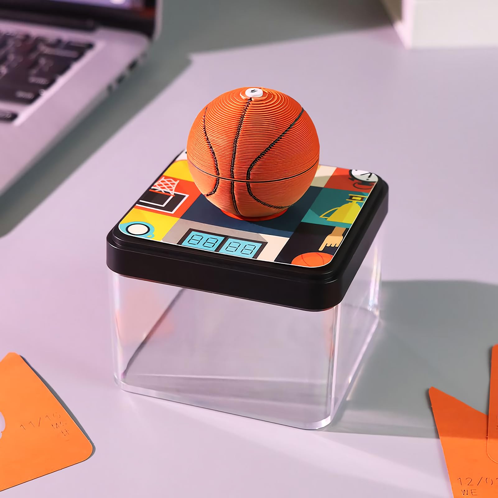 Calendario 3D Planificador Decorativo De Horarios Para Escritorio Y