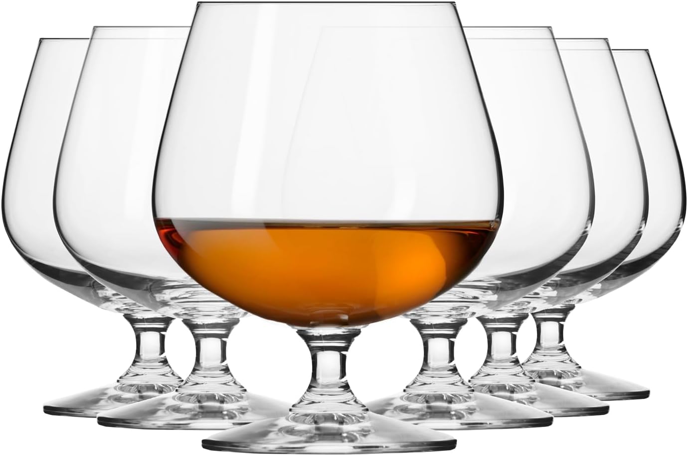 KROSNO Brandy Cognac Snifter Glasses Set of 6 16.2 oz Balance Collection