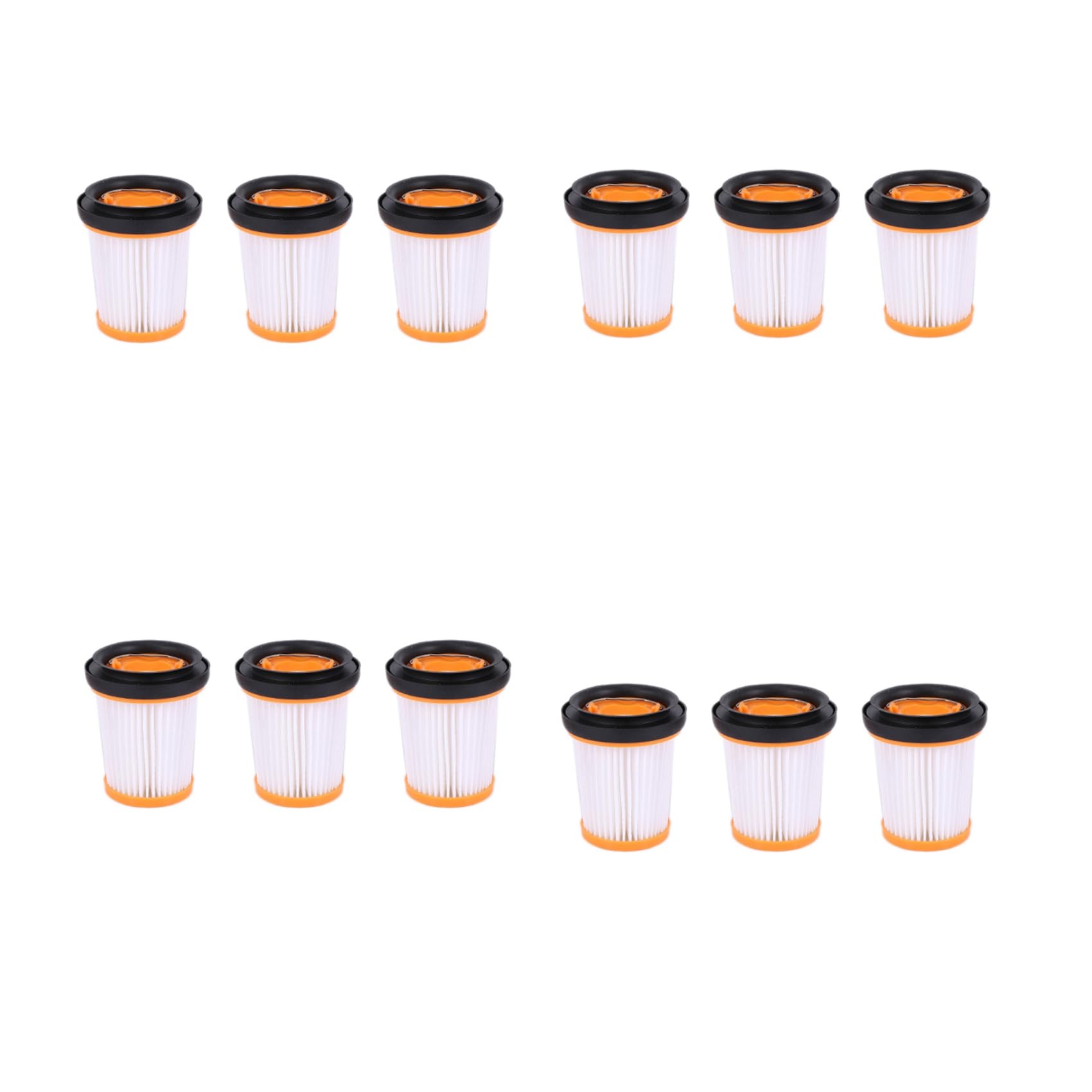 Hndhbfgrt 12Pcs Filters for Ion W1 Cordless Handheld Vacuum Wv200 Wv201 Wv205 Parts