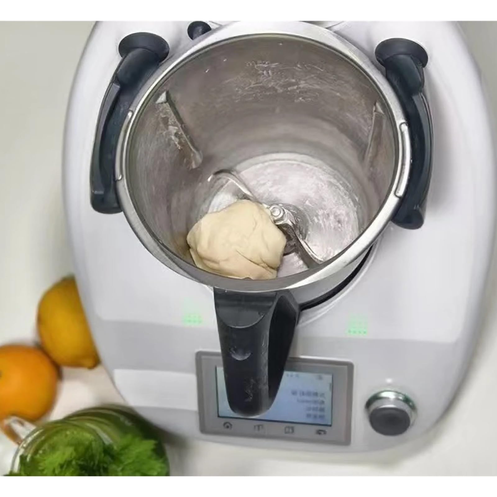 Knetteigklinge aus Edelstahl fuer TM5 TM6 TM7 | Ersatzklinge fuer Kuechenzubehoer, zum Mehlmischen, Teigkneten und fuer glatte Paste