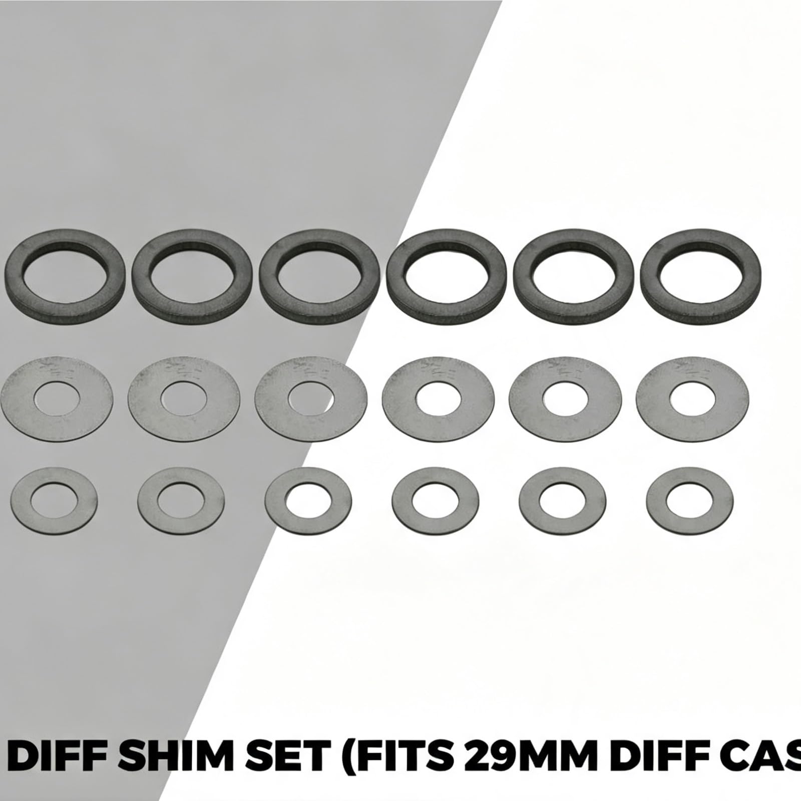 Diff Spessore Set 29mm Metallo Per ARRMA Per KRATON Per MOJAVE Per OUTCAST Per BIGROCK Per ARA311094 V6 RC Auto Parti Aggiornamento Accessori Componenti Modelli RC
