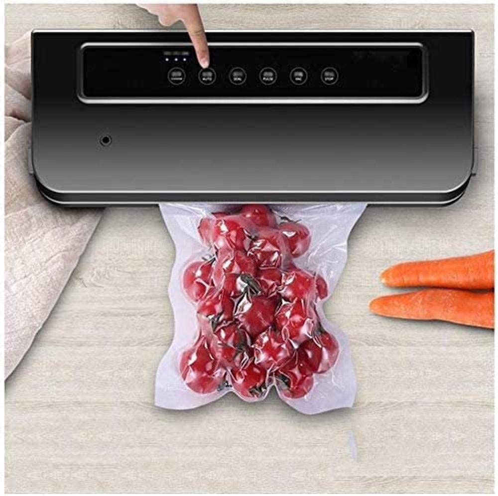 Sellador de Bolsas Selladora al Vacio Sellador al Vacío Máquina envasadora al vacío Sellado automático para la conservación de alimentos con modos secos y húmedos Diseño compacto y fácil de li