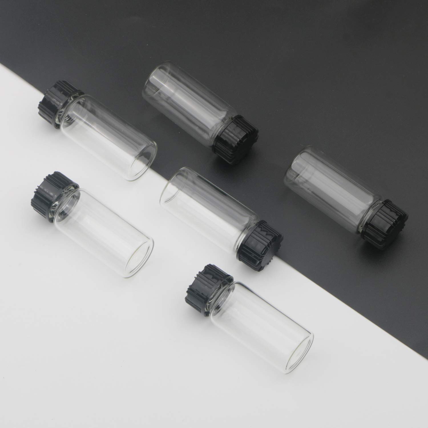 10ml Glasfläschchen Mit Schraubdeckel - 10 Stück Probengefäße