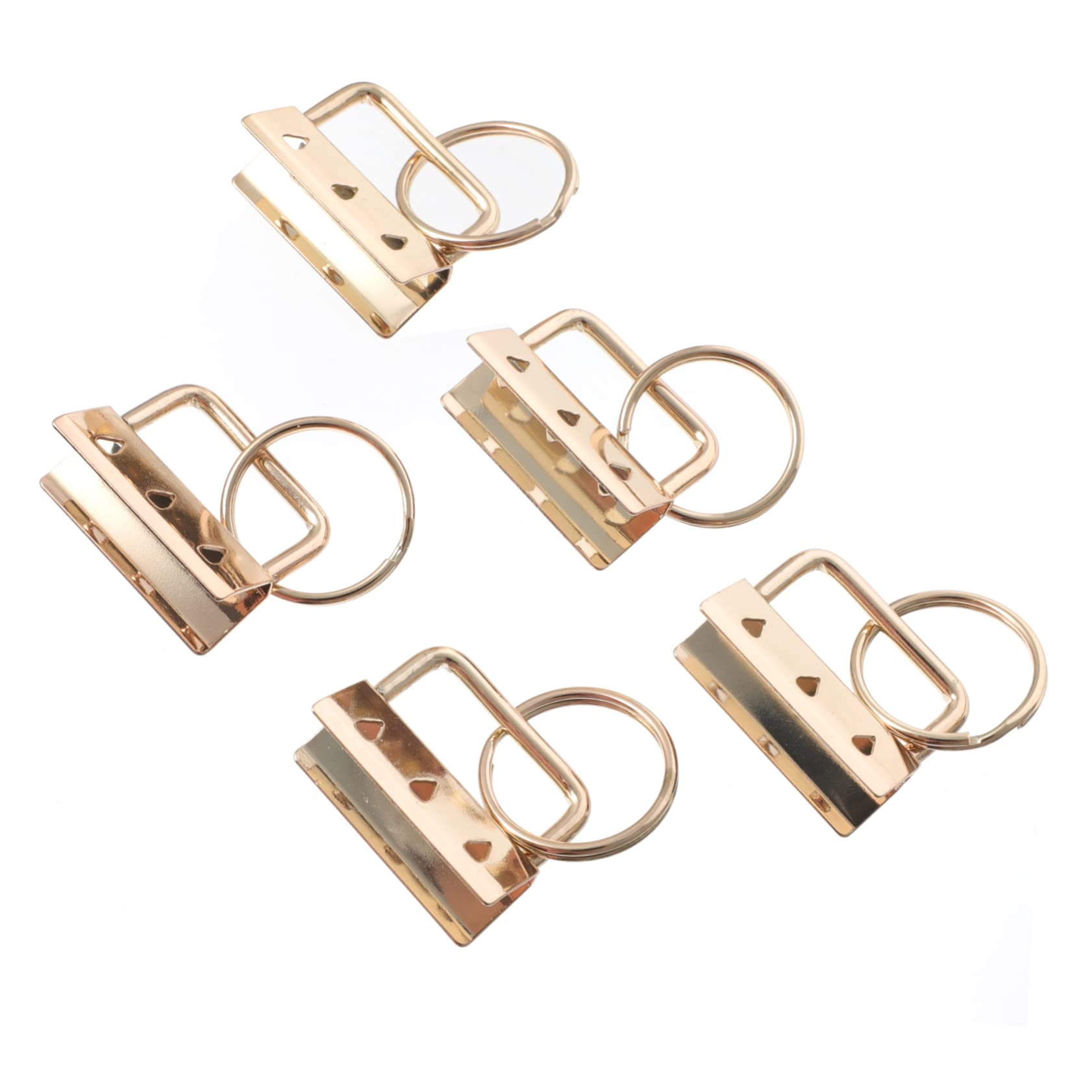 Healvian 5pcs Metal Buckle Handbag Diy Purse Strap Clip Bag Strap Ends Clips for Bag Making