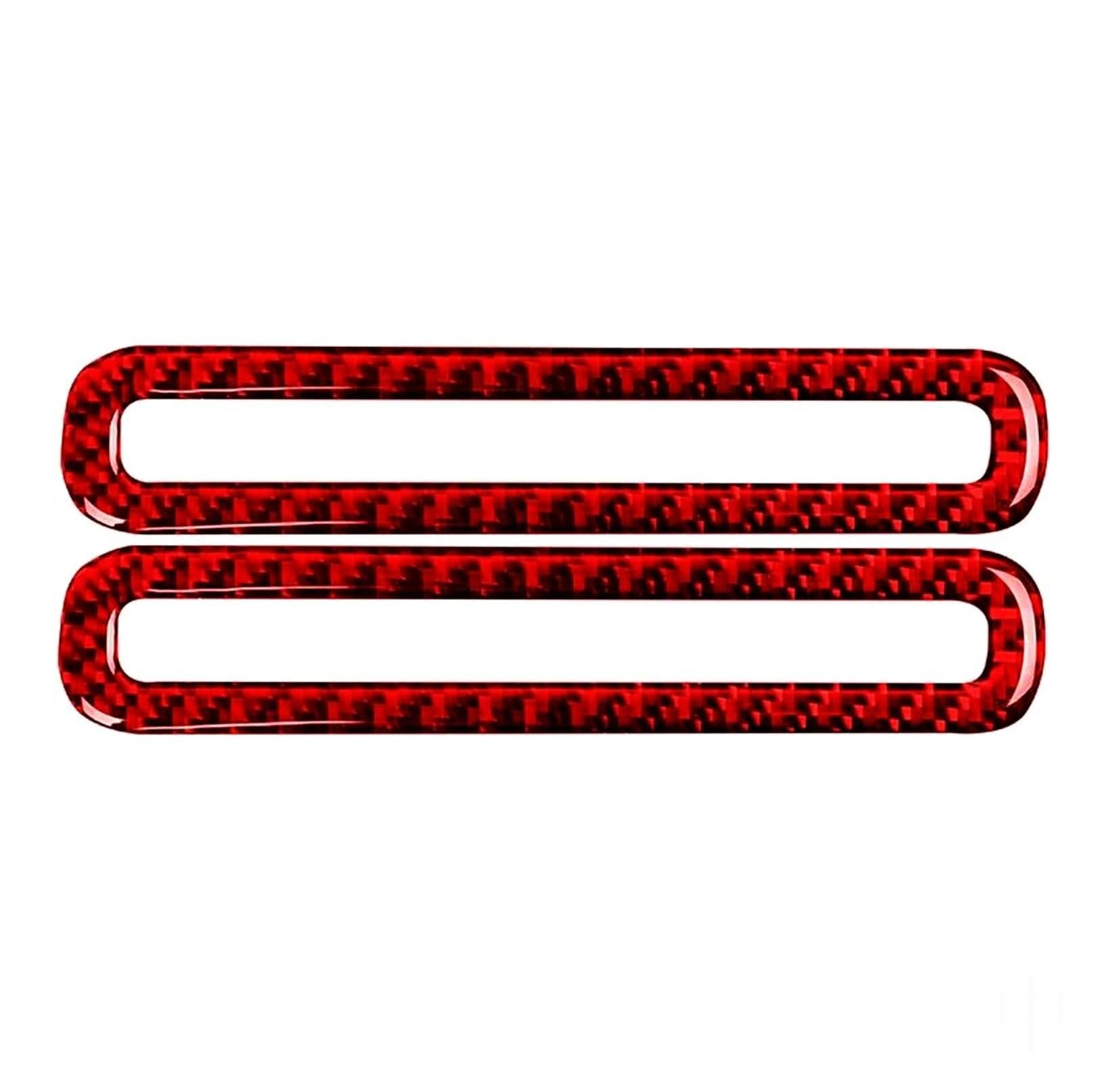 car Interior Accessories for for Mustang GT 2015-2021 Carbon Fiber Side Door Defogger Vent Frame Cover