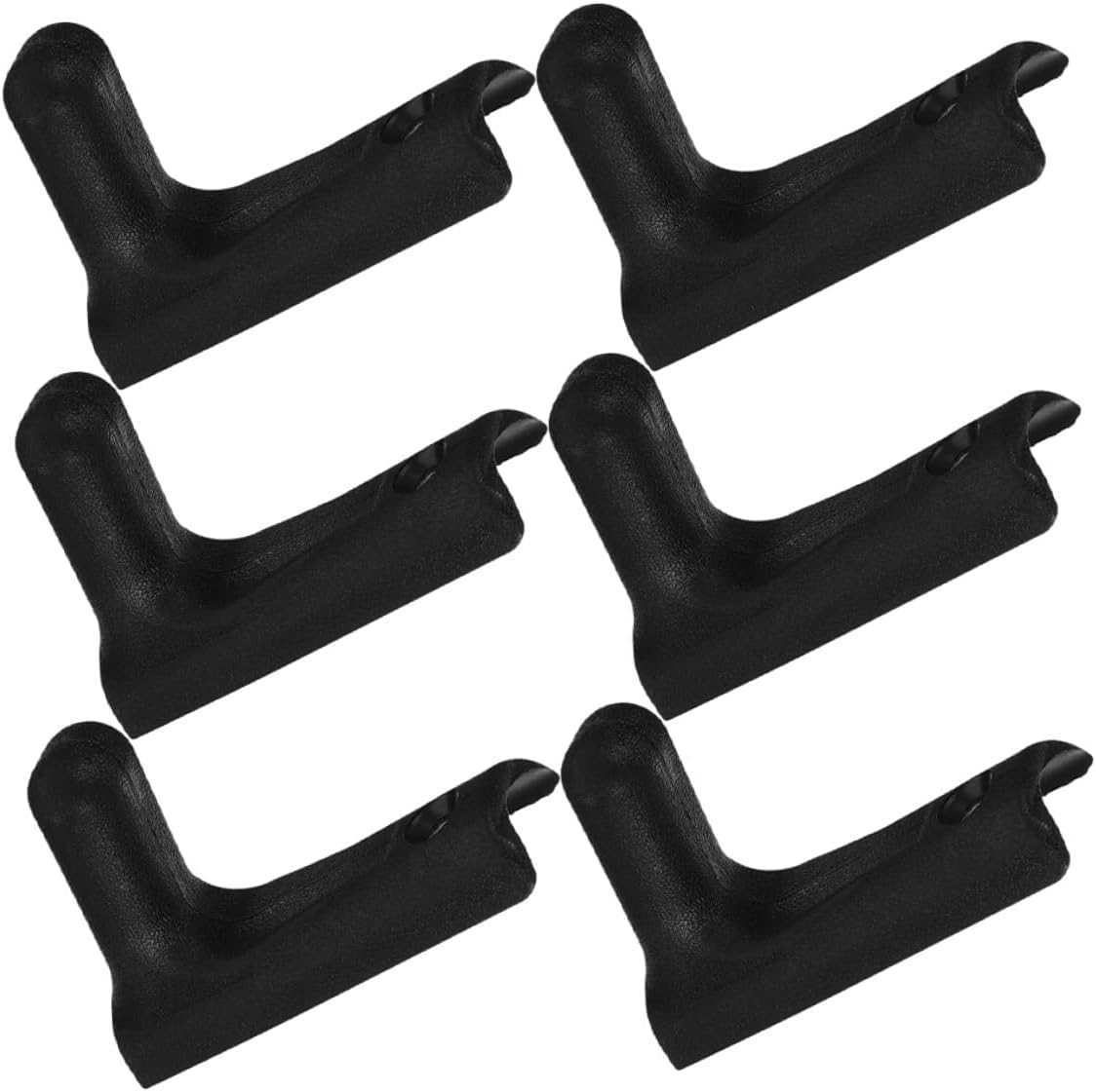 6pcs Wall Mounted Barbell Holder Weight Plate Rack Heavy Duty Gym Storage Hooks for Home and Commercial Strength Training Equipment