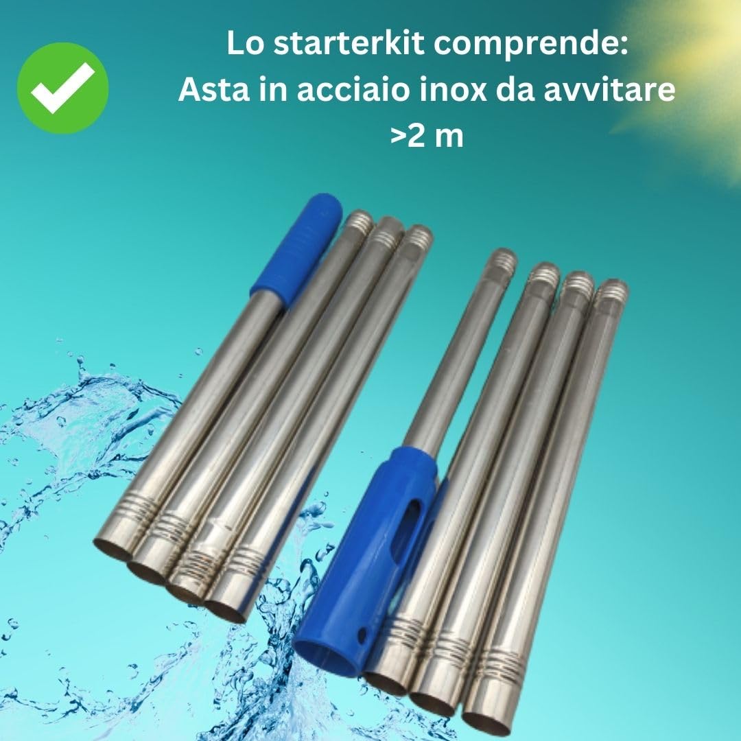 Poolwonder v2 Vacuum Aspiratore per piscina | prodotto in Austria