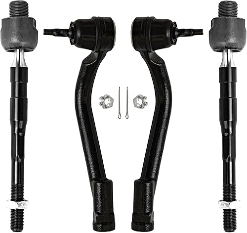 Miniatura 67 de Detroit Axle - 4 barras de acoplamiento delanteras para Chevrolet Trailblazer GMC Envoy 2002-2009 2003 2004 2005 2006 2007 2008 Reemplazo de