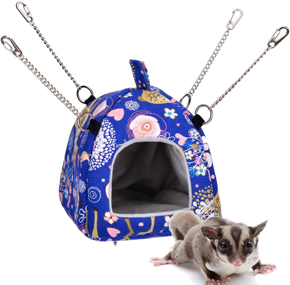 KINTOR Hamster Carrier Bag Small Animal Portable Breathable Outgoing Bag for Guinea Pig Hedgehog Squirrel Chinchilla mice Rats Sugar…