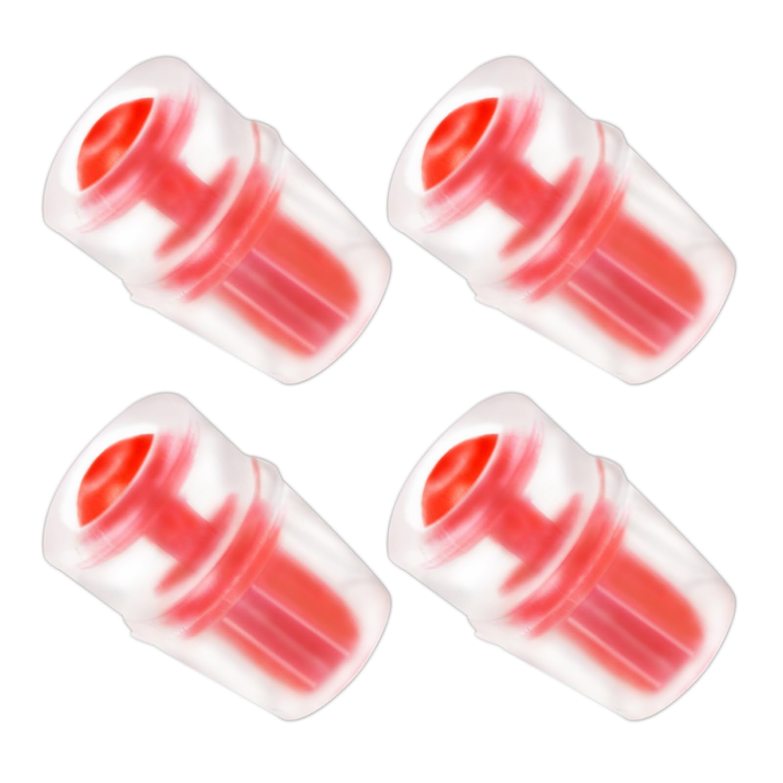 4-Pack Silicone Bite Valve Replacement Nozzles Compatible with Osprey Hydration Bladders, Hydraulics Bite Valve Replacement for Water Reservoir