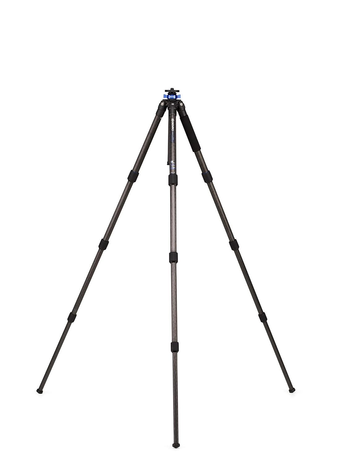 Benro Mach3 Long Carbon Fiber Tripod Professional 3-Section Heavy-Duty Tripod with Twist Locks Magnesium Castings Interchangeable Feet Carry