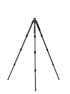 Benro Mach3 Long Carbon Fiber Tripod Professional 3-Section Heavy-Duty Tripod with Twist Locks Magnesium Castings Interchangeable Feet Carry