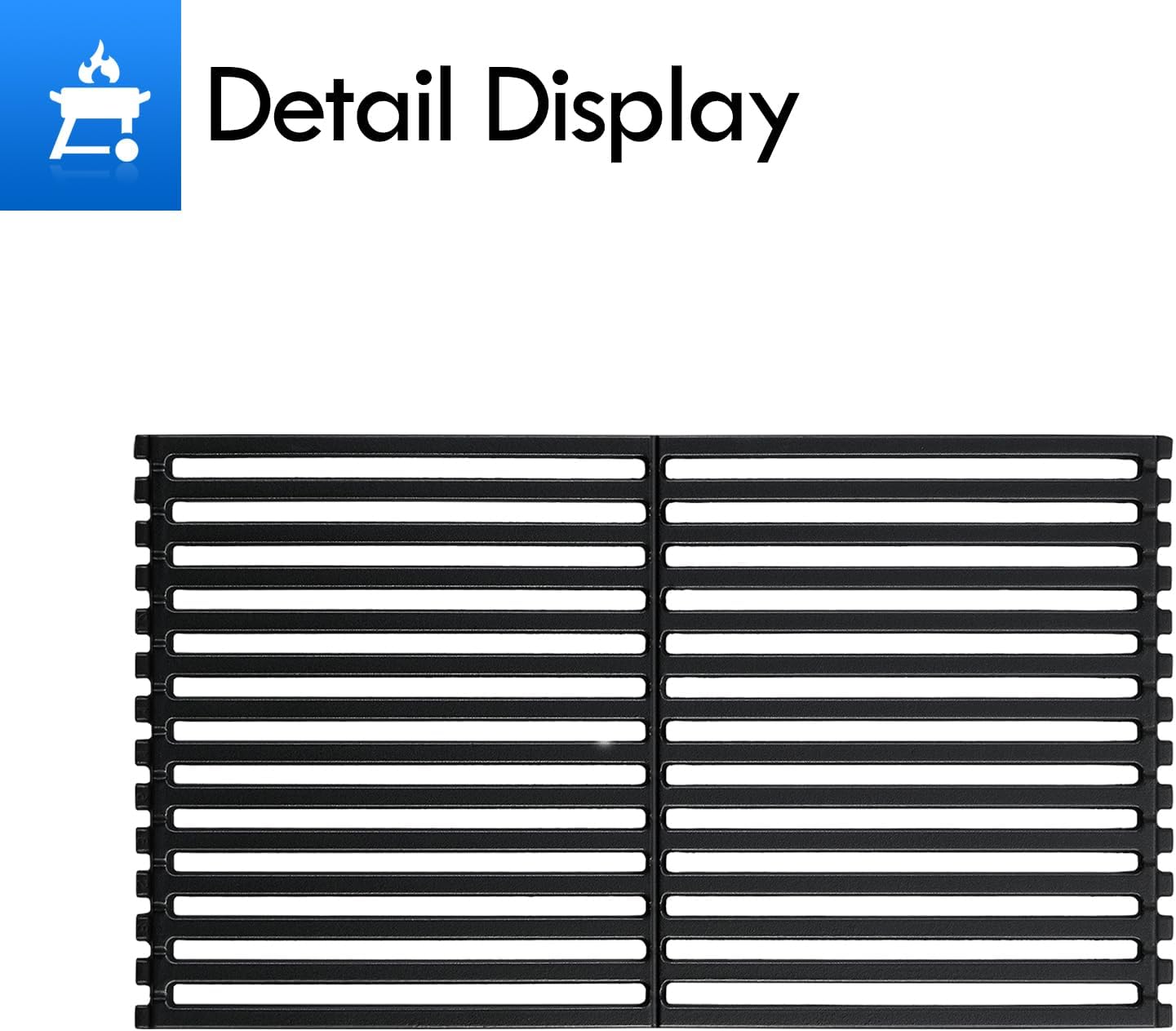 1666 22 Inch Griddle Grill Grate Replacement Parts for Blackstone 22in Flat Top Griddle Cooking Grate 1935 1860 2144 2304 1891 2165 2272 2 Burner Table Adventure Ready Pro Series Parts, 1pc