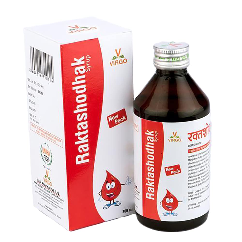 Virgo UAP Pharma Pvt. Ltd. Raktashodhak Syrup (B098B12TP1) Amazon Price History, Amazon Price Tracker