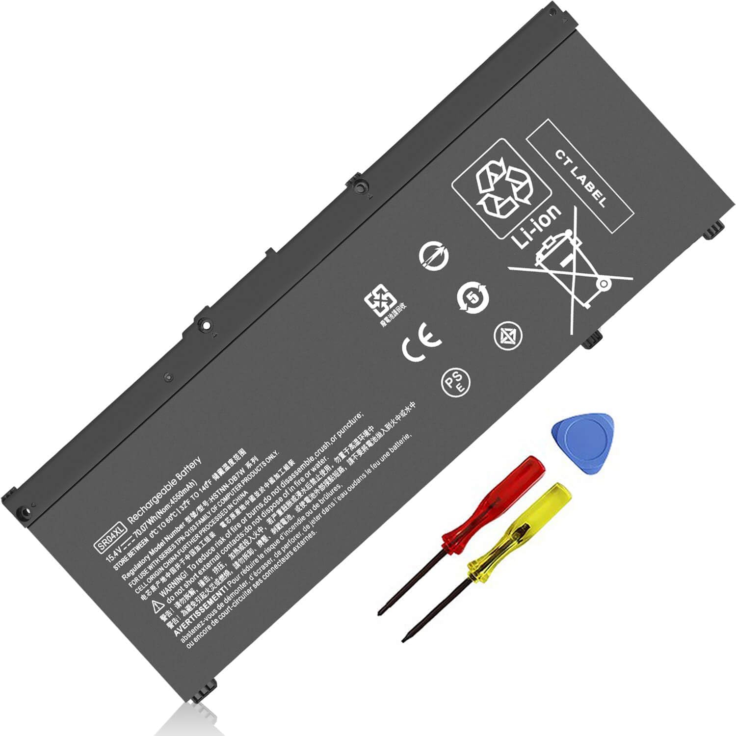 SR04XL SR03XL 917724-855 Battery for HP Omen 15 15-dc0xxx 15-dc1xxx 15-ce0xx 15-cb0xx Series 15-ce198wm 15-ce019dx 15-ce020a 15t-cb2000 15-dc0051nr 15-dc0020nr 15-dc1088nr 15-cb041nr 15-cx0056wm
