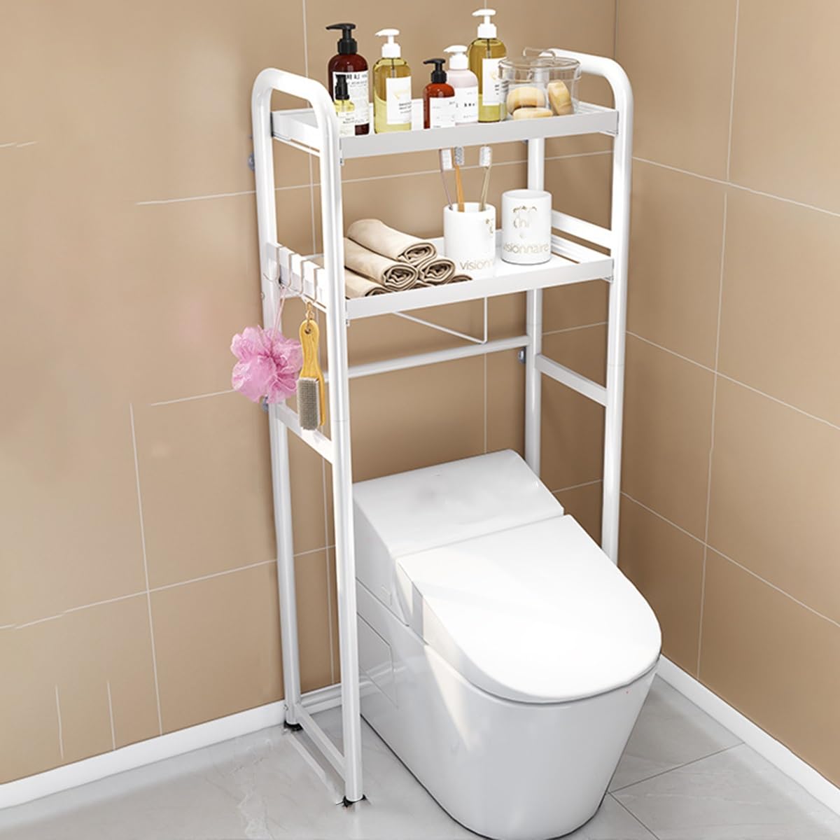 Étagère de rangement pour toilettes : créez un espace ordonné