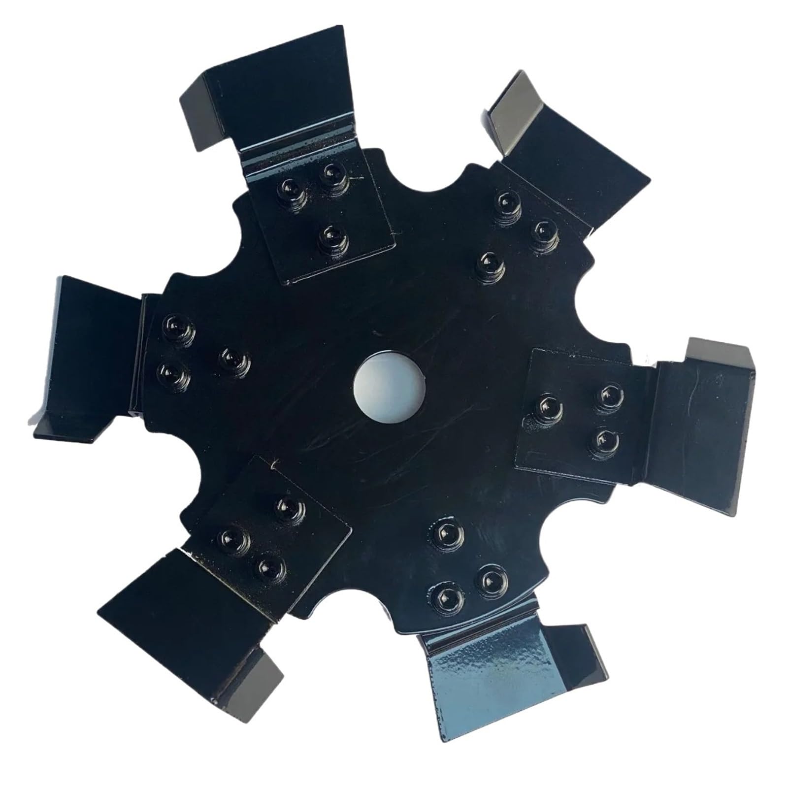 Accessorio for tosaerba con testa for decespugliatore in acciaio al manganese, lama for solco, for giardino(Small ditching wheel)