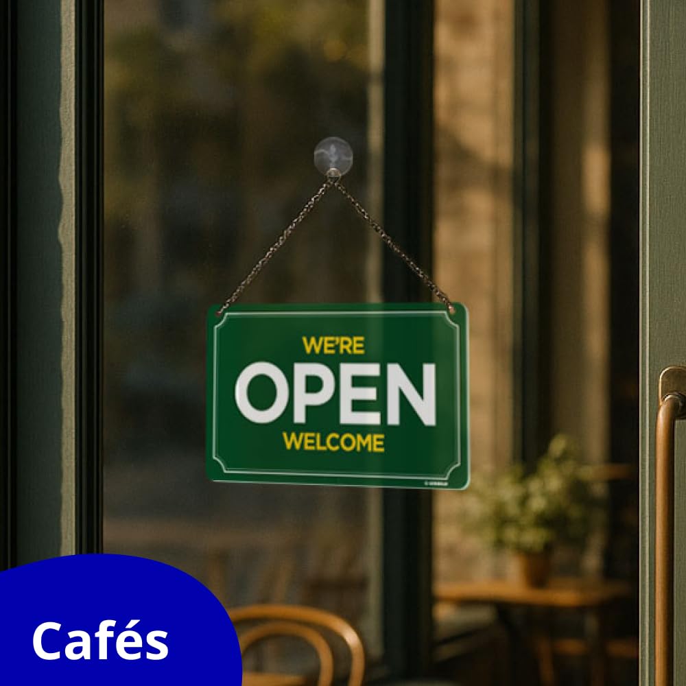 Amazon | Open Closed Sign (01. Red & Black)オープンクローズド