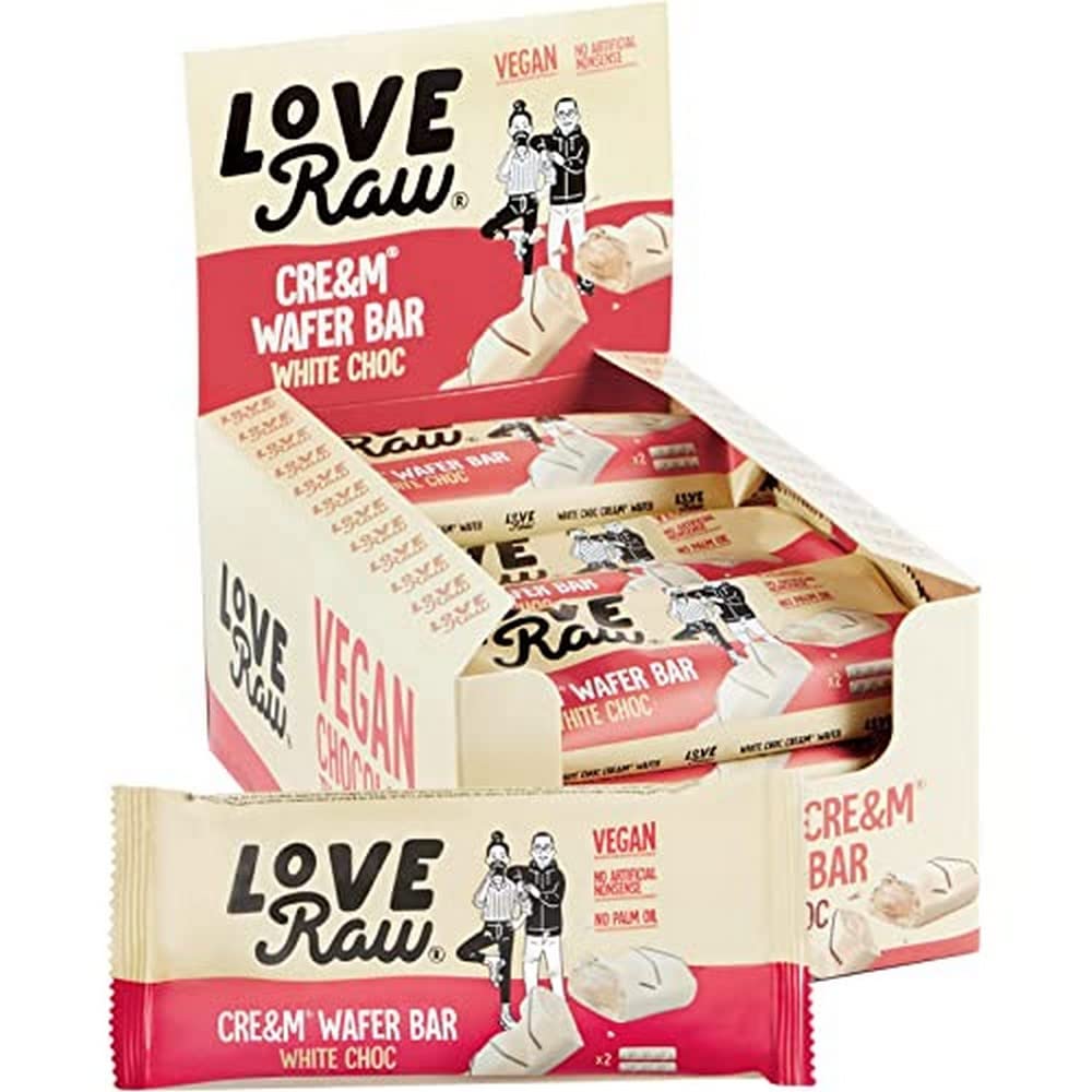 Buy LoveRaw Cre&m® Wafer Bars • Vegan White Chocolate • DairyFree