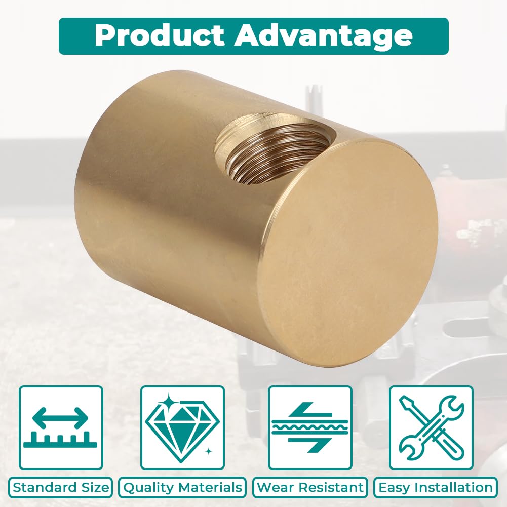 Rotor Feed Nut Copper for Accuturn Brake Lathe 8922 8944 8989 433647