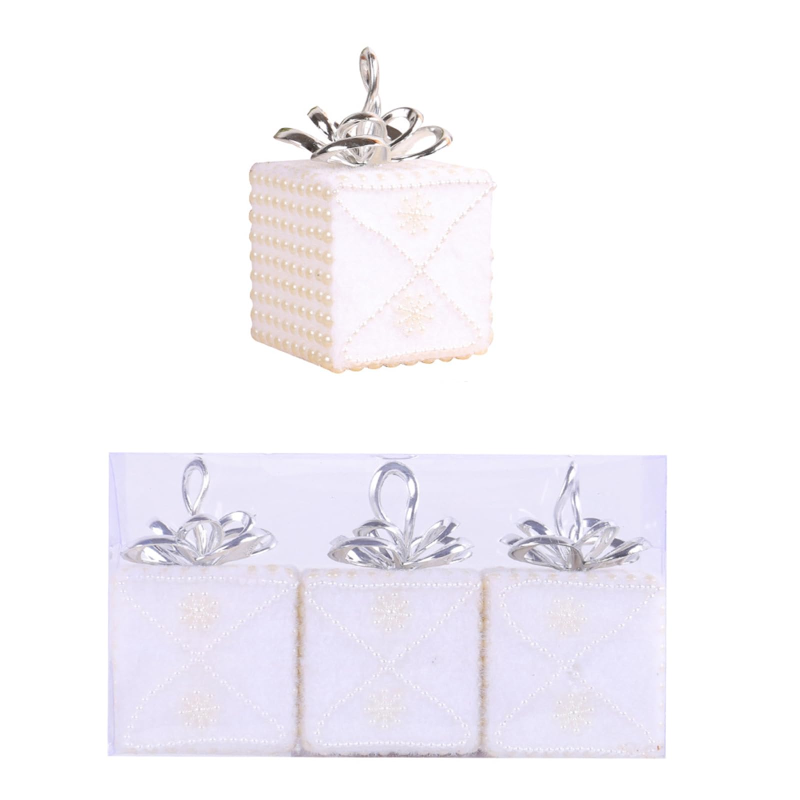 Tsophreniq Festival Hanging Decoration Christmas Tree Hanging Ornament Festival Props Giftbox Christmas Tree Decors Decoration