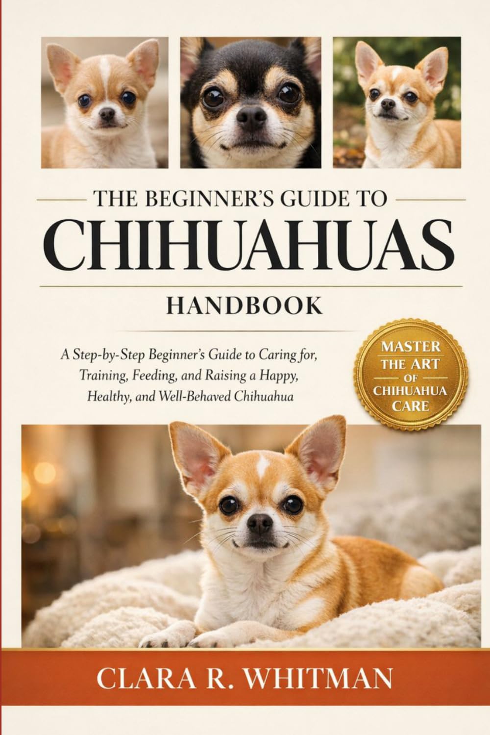 THE BEGINNER’S GUIDE TO CHIHUAHUAS: A Step-by-Step Beginner’s Guide to Caring for, Training, Feeding, and Raising a Happy, Healthy, and Well-Behaved Chihuahua