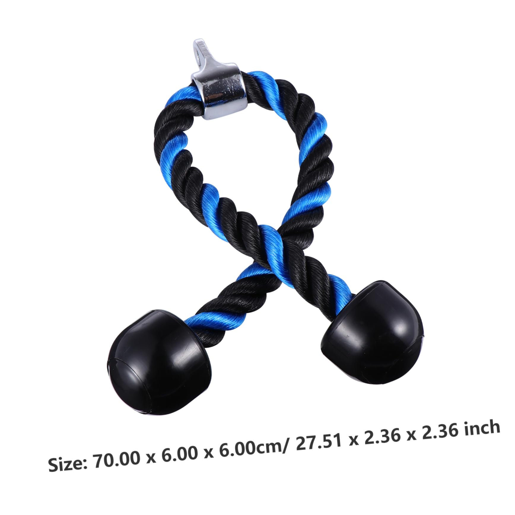 VANZACK Zugseil Für Fitnessstudio Trizeps Seil Zugschnur Trizeps Drückkabel Seil Für Wockout Trizeps Stange Kabel Trizeps Hammerseil Bizeps Übungsseil Hochfester Nylon Filament