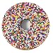 Calhoun Ultra-Realistic Lightweight Novelty Decorative Throw Food Blanket (Donut)