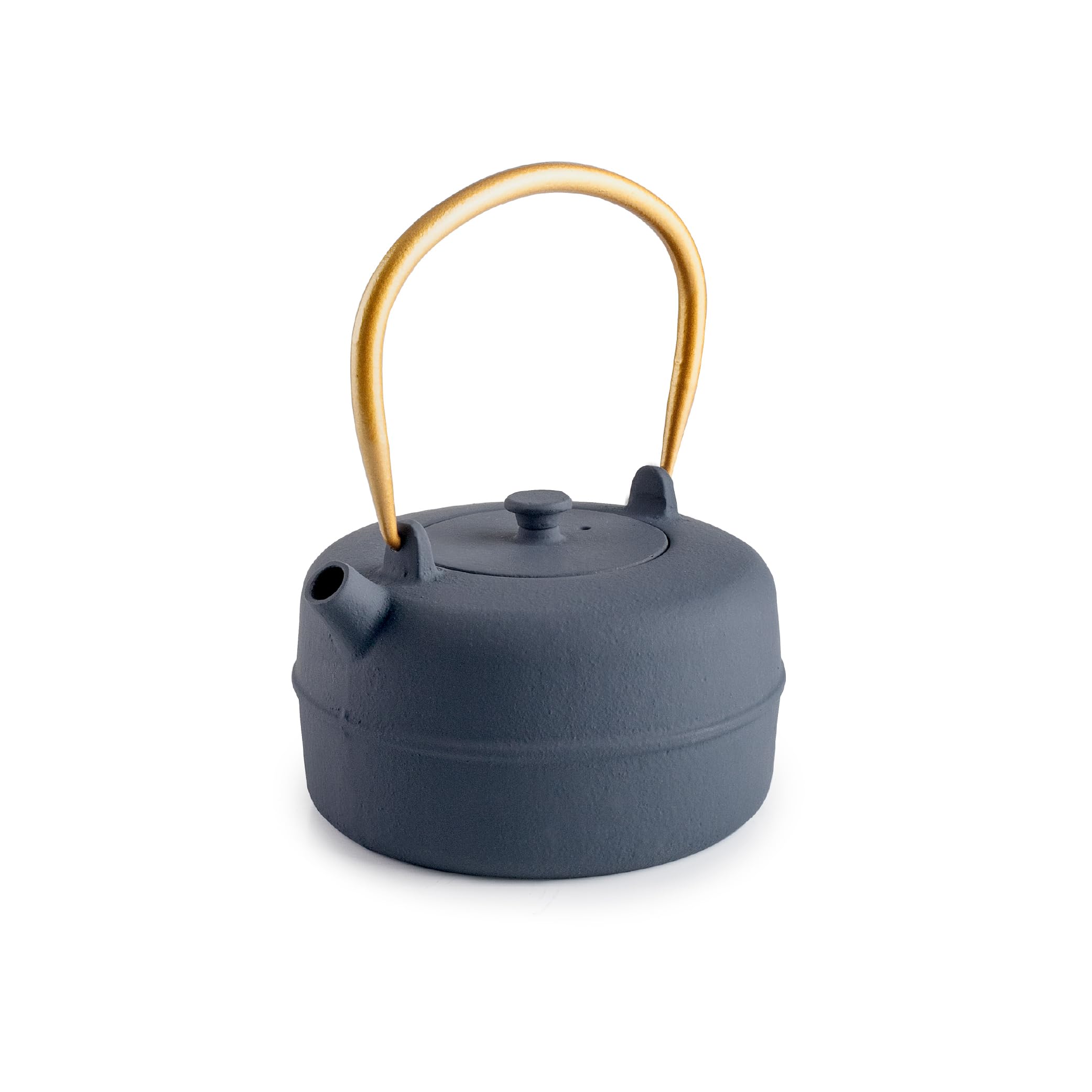 IBILI - Teapot Eliya 0,8 Lt, Cast Iron, Enameled Interior, Suitable for Induction