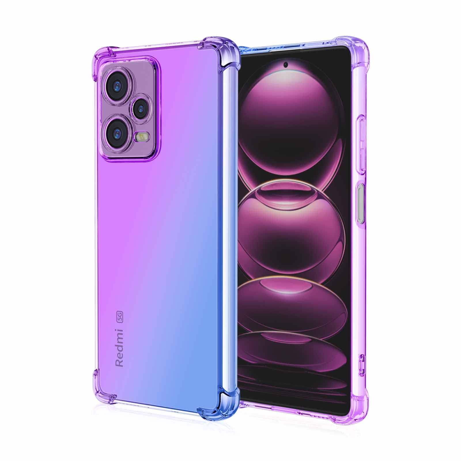 iVoler Cover per Honor X8b con 2 Pezzi Vetro Temperato, [Antiurto di Grado Militare] Protettiva