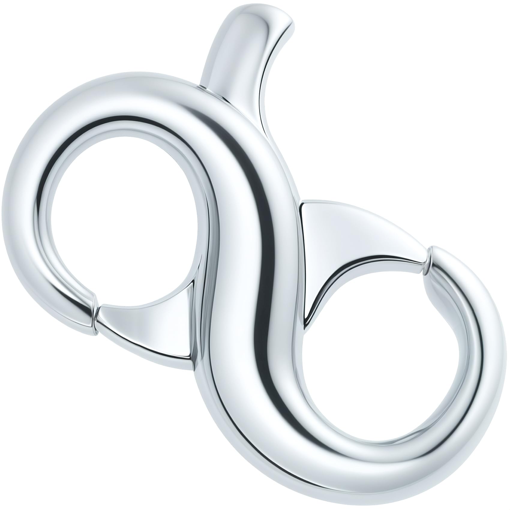 Amazon.com: Pndeyo 925 Sterling Silver Lobster Claw Clasps, Double